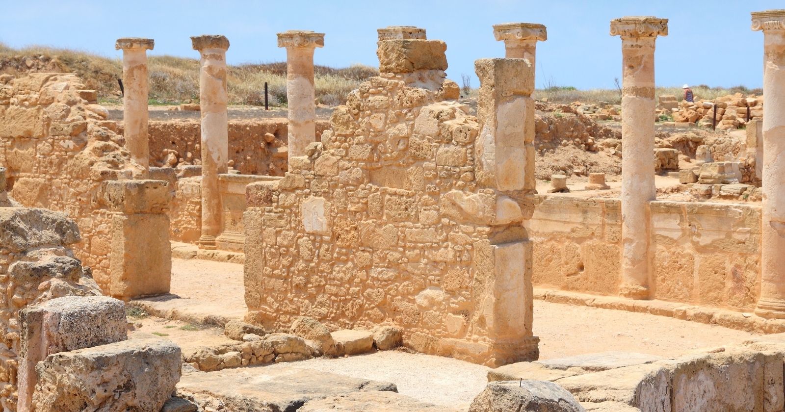Kato Paphos Archeological Site  in Cyprus