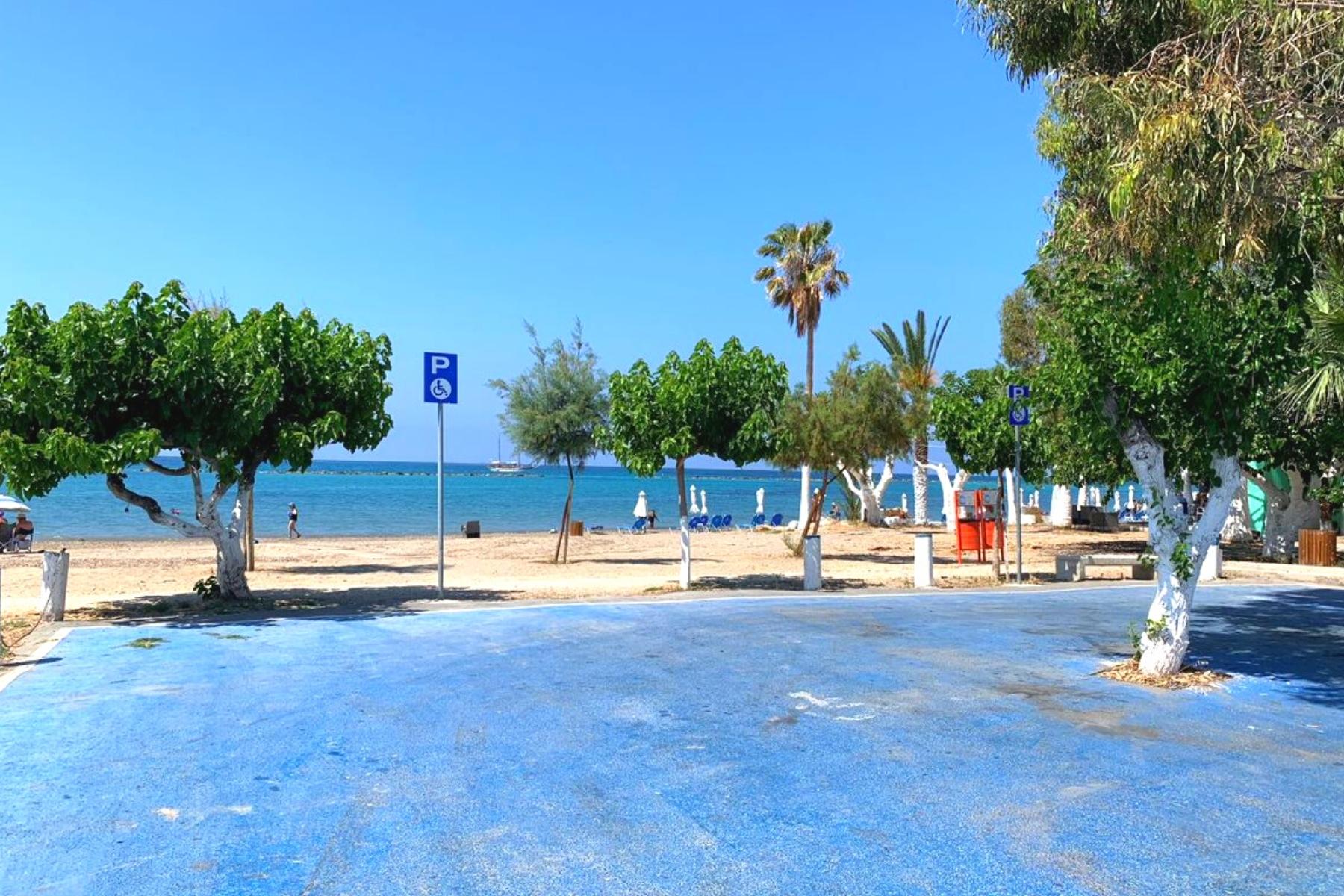 Geroskipou Municipal Beach in Cyprus